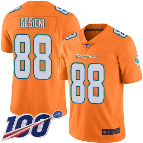 Nike Dolphins 88 Mike Gesicki Orange 100th Season Vapor Untouchable Limited Jersey Dzhi,We sell and wholesale Nike Dolphins 88 Mike Gesicki Orange 100th Season Vapor Untouchable Limited Jersey Dzhi on line form chian!